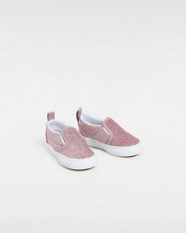 Kids' Vans Classic (1-4 Years) Slip On Shoes Pink Malaysia | VN9875216