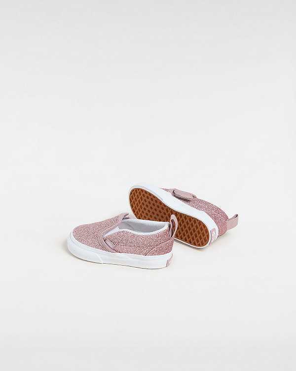 Kids' Vans Classic (1-4 Years) Slip On Shoes Pink Malaysia | VN9875216