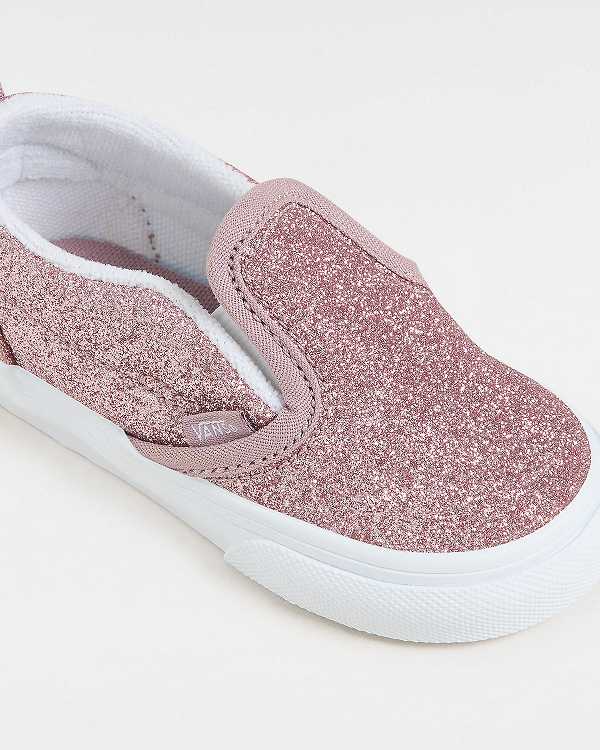 Kids' Vans Classic (1-4 Years) Slip On Shoes Pink Malaysia | VN9875216