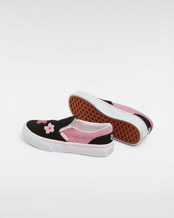 Kids' Vans Classic (4-8 Years) Slip On Shoes Multicolor Malaysia | VN6978105