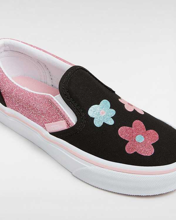 Kids' Vans Classic (4-8 Years) Slip On Shoes Multicolor Malaysia | VN6978105