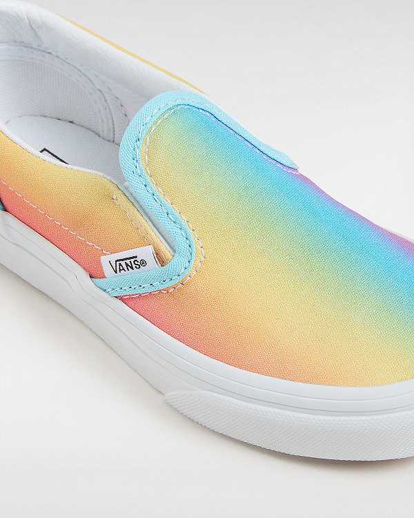 Kids' Vans Classic (4-8 Years) Slip On Shoes Multicolor Malaysia | VN7163049