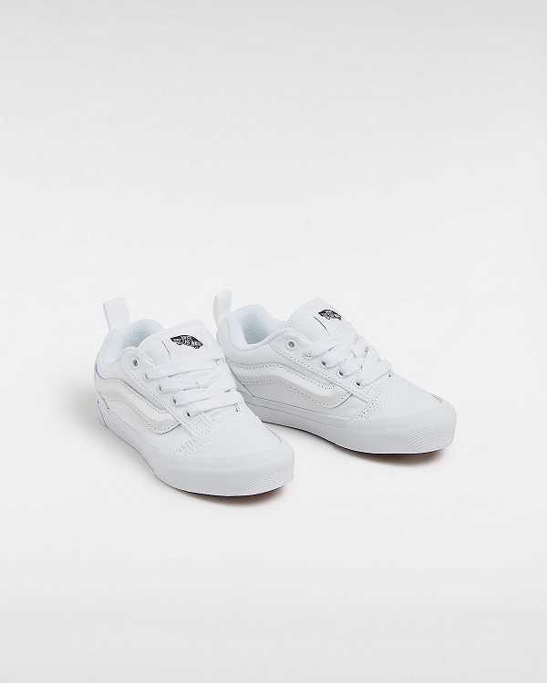 Kids' Vans Knu Skool (4-8 Years) Sneakers White Malaysia | VN1342697
