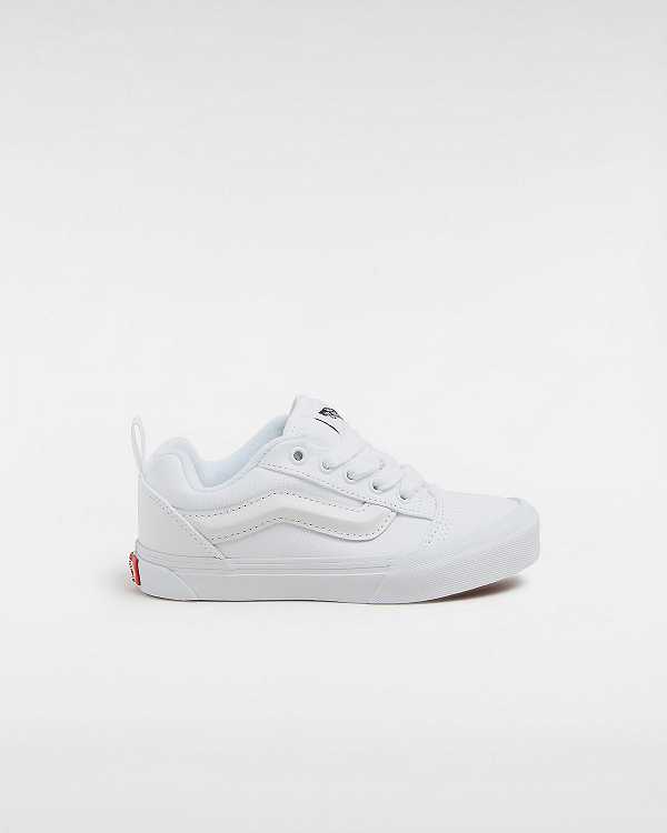 Kids\' Vans Knu Skool (4-8 Years) Sneakers White Malaysia | VN1342697