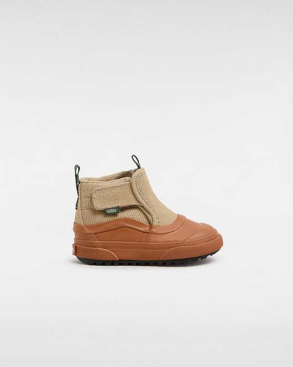 Kids\' Vans MTE Hi Terrain V (1-4 Years) Slip On Shoes Brown Malaysia | VN5043826