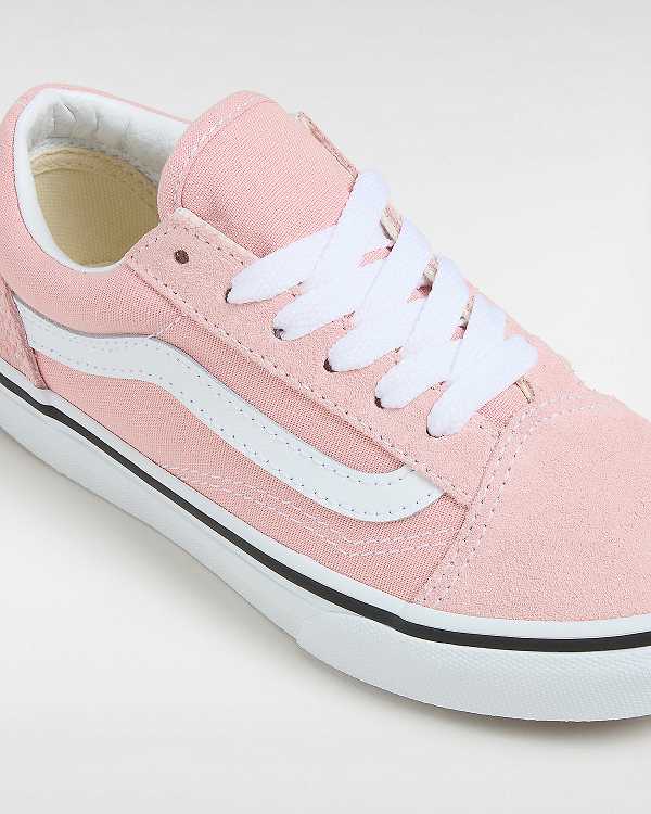 Kids' Vans Old Skool (4-8 Years) Sneakers Pink Malaysia | VN4692751
