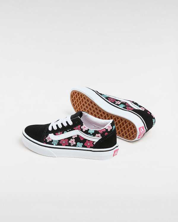 Kids' Vans Old Skool Glitter (4-8 Years) Sneakers Multicolor Malaysia | VN1723845
