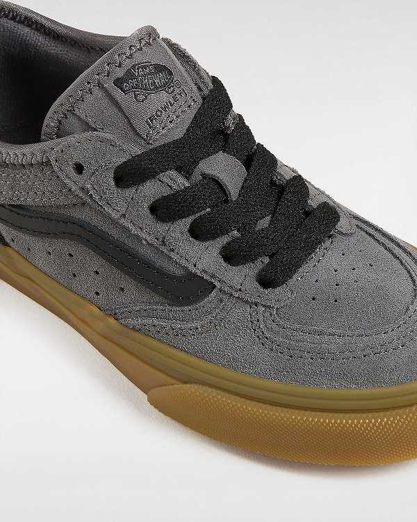 Kids' Vans Rowley Classic (4-8 years) Sneakers Grey Malaysia | VN8745210