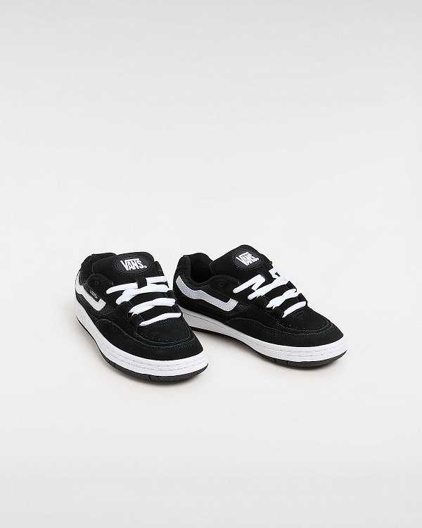 Kids' Vans Speed (8-14 years) Skate Shoes Black Malaysia | VN3265170