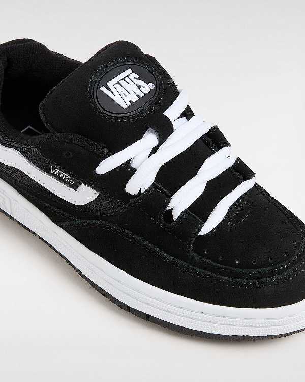 Kids' Vans Speed (8-14 years) Skate Shoes Black Malaysia | VN3265170