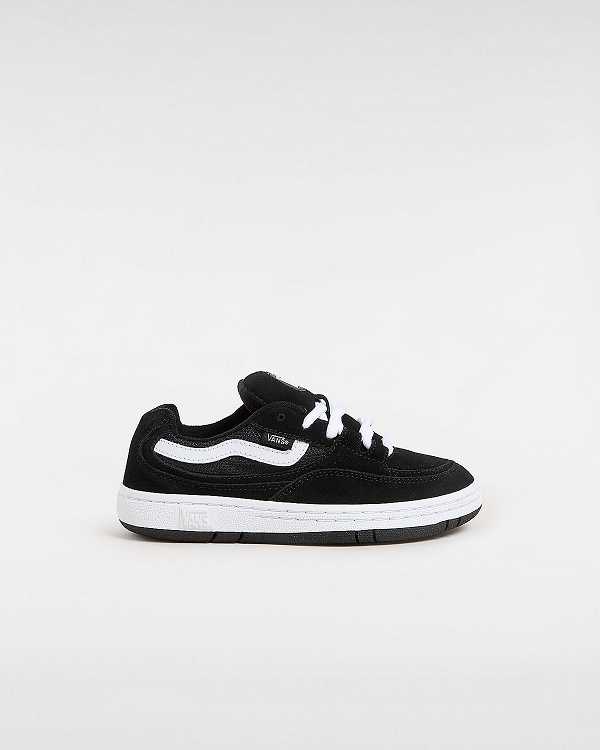 Kids\' Vans Speed (8-14 years) Skate Shoes Black Malaysia | VN3265170