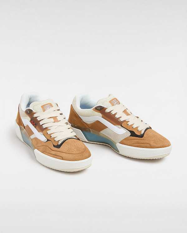Men Vans AVE 2.0 Skate Shoes Brown Malaysia | VN3856127