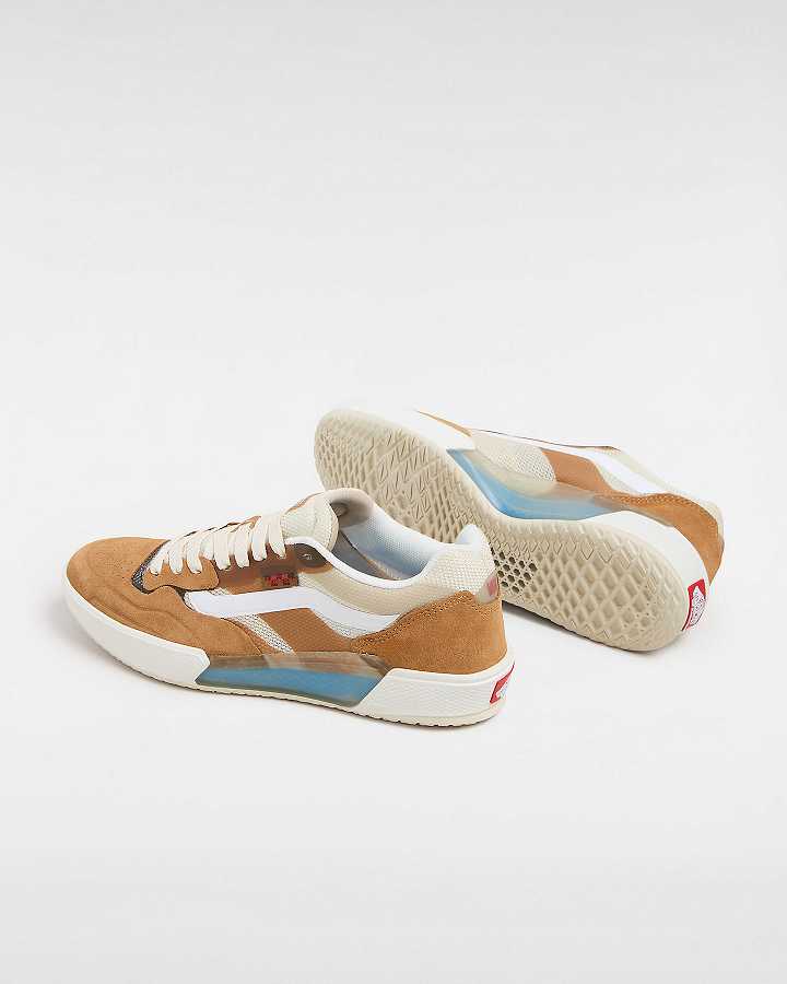 Men Vans AVE 2.0 Skate Shoes Brown Malaysia | VN3856127