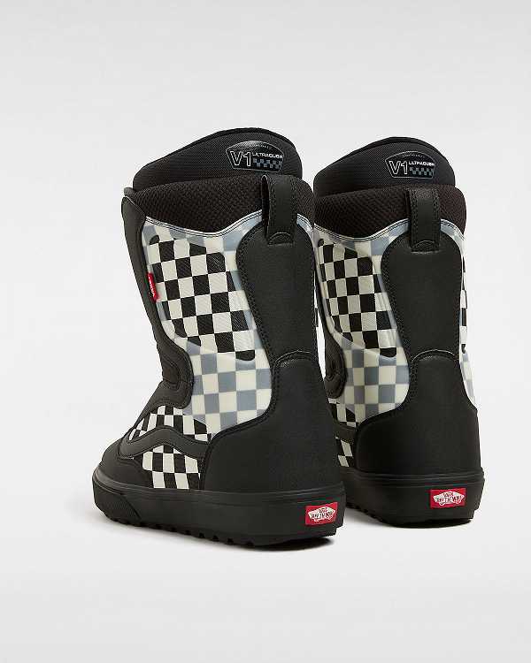 Men Vans Aura OG MTE Snowboard Boots Black / White Malaysia | VN8975013