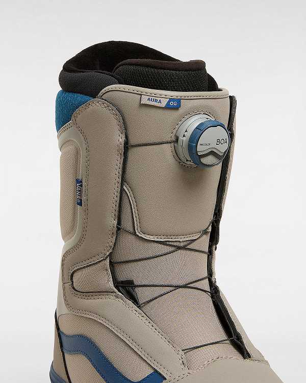 Men Vans Aura OG MTE Snowboard Boots Grey Malaysia | VN4039816