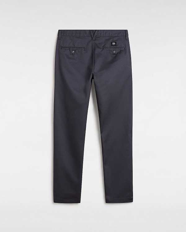 Men Vans Authentic Chino Slim Pants Grey Malaysia | VN4978306