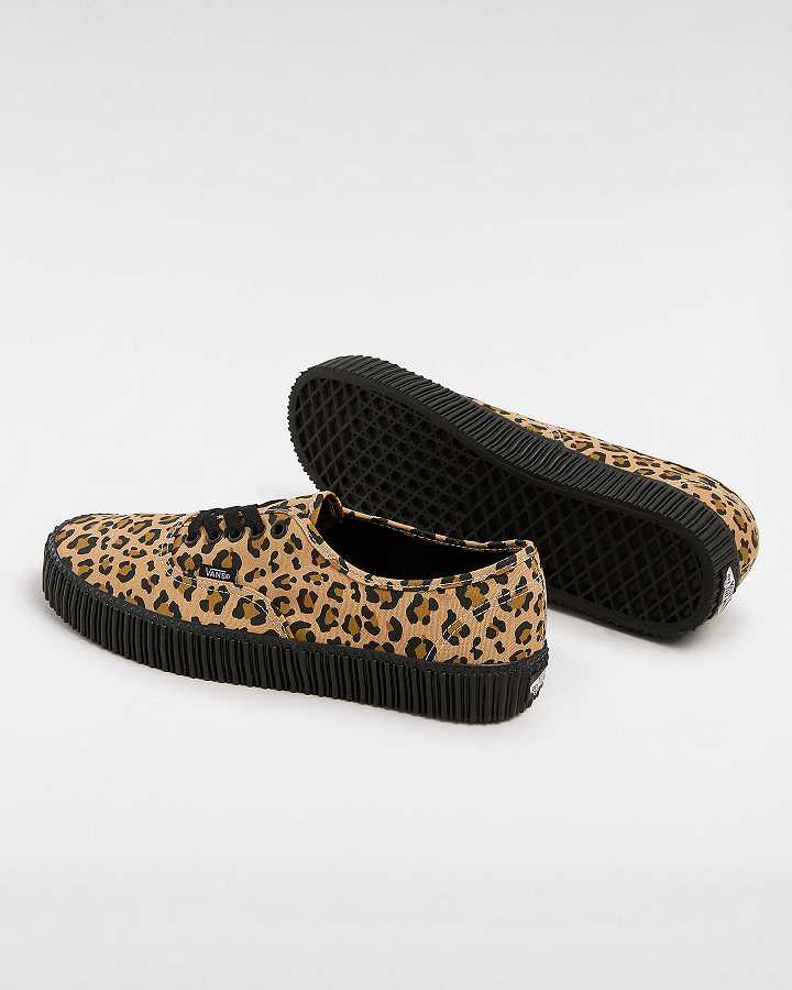 Men Vans Authentic Creeper Sneakers Brown Malaysia | VN0531269