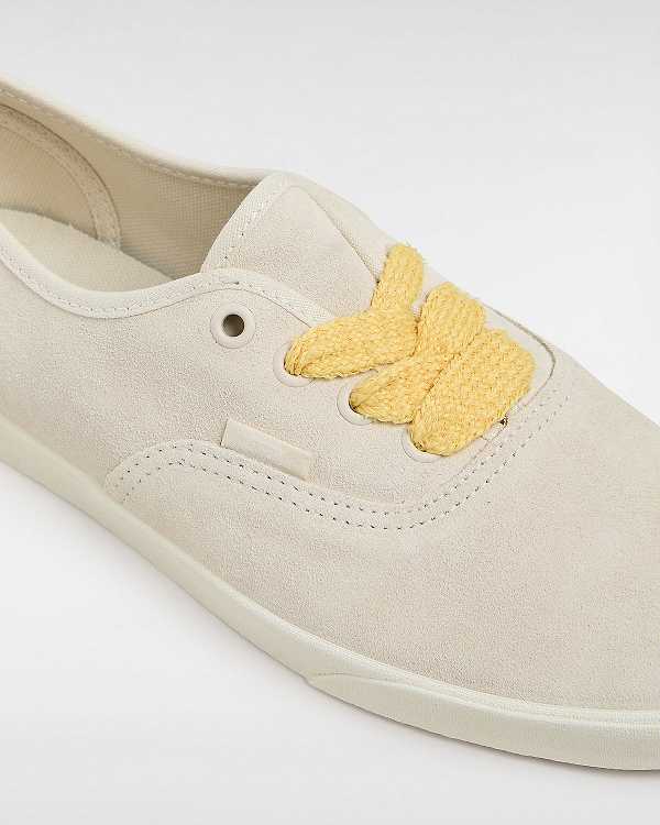 Men Vans Authentic Lowpro Sneakers Beige Malaysia | VN1705294