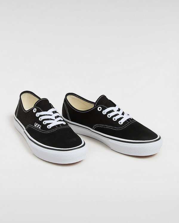 Men Vans Authentic Skate Shoes Black Malaysia | VN9508734