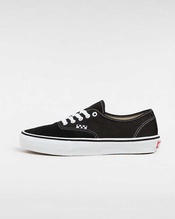 Men Vans Authentic Skate Shoes Black Malaysia | VN9508734