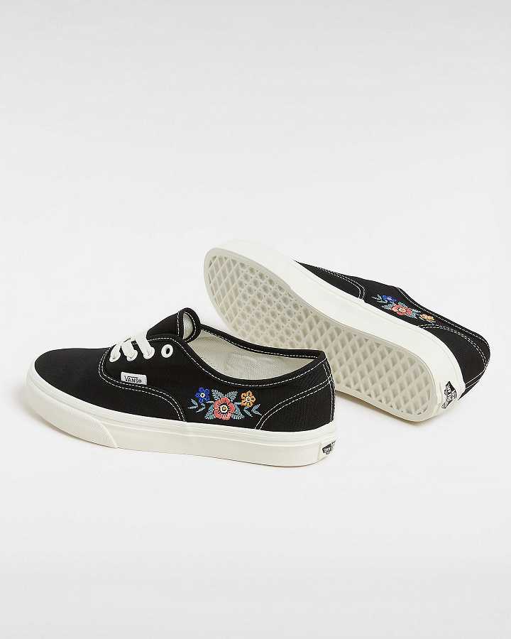 Men Vans Authentic Sneakers Black Malaysia | VN7698135