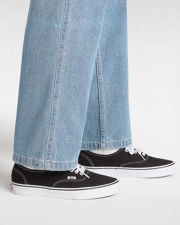 Men Vans Authentic Sneakers Black Malaysia | VN9530678