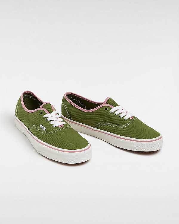 Men Vans Authentic Sneakers Green Malaysia | VN5612379