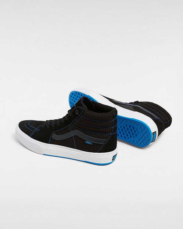 Men Vans BMX Sk8-Hi Sneakers Black Malaysia | VN0513247