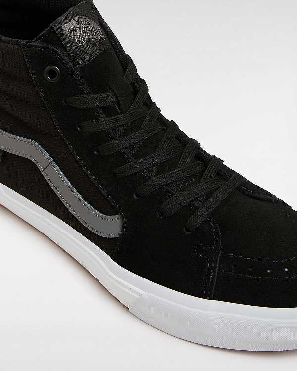 Men Vans BMX Sk8-Hi Sneakers Black Malaysia | VN8145602