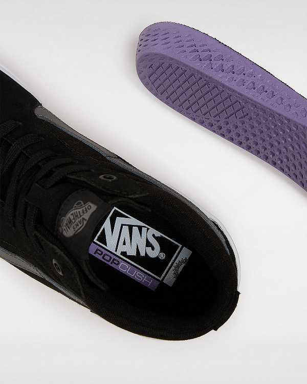 Men Vans BMX Sk8-Hi Sneakers Black Malaysia | VN8145602