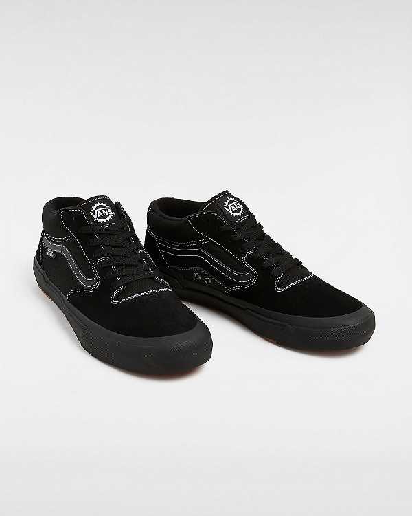 Men Vans BMX Style 114 Sneakers Black Malaysia | VN0394528
