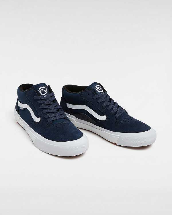 Men Vans BMX Style 114 Sneakers Blue Malaysia | VN5297041