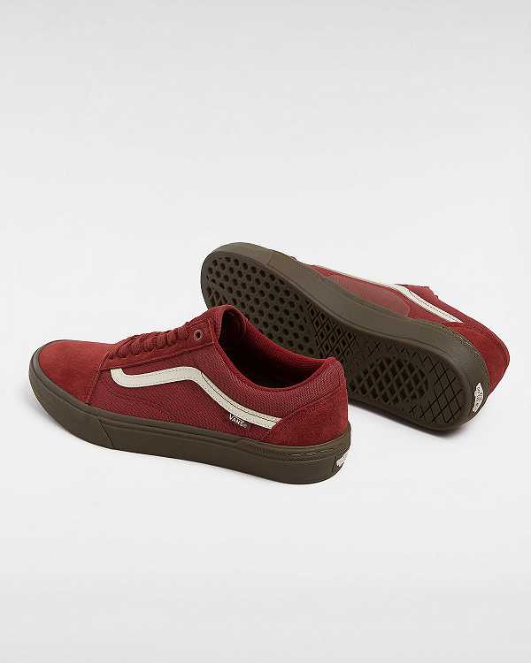 Men Vans BMX Style 114 Sneakers Red Malaysia | VN6495873