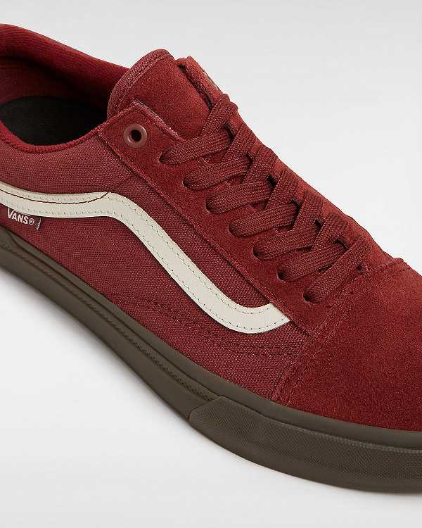 Men Vans BMX Style 114 Sneakers Red Malaysia | VN6495873