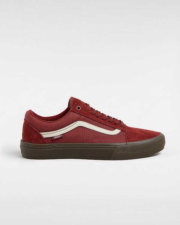 Men Vans BMX Style 114 Sneakers Red Malaysia | VN6495873