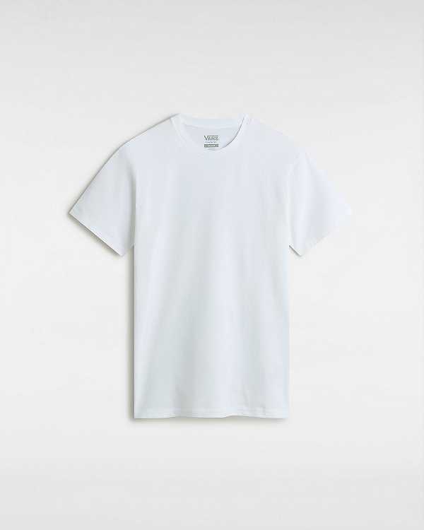 Men Vans Basic T Shirts White Malaysia | VN2731049