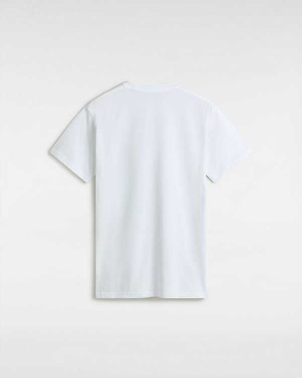 Men Vans Basic T Shirts White Malaysia | VN2731049