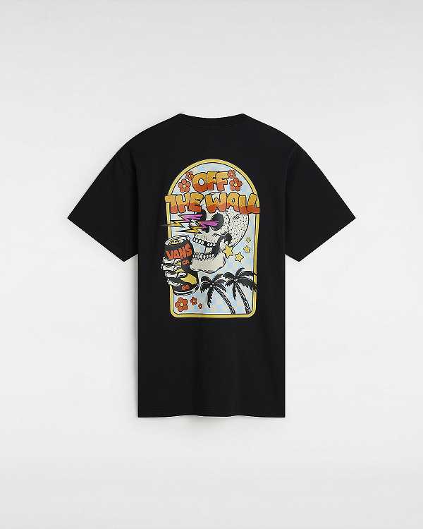 Men Vans Bouya T Shirts Black Malaysia | VN0529648
