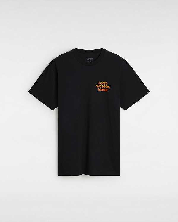 Men Vans Bouya T Shirts Black Malaysia | VN0529648