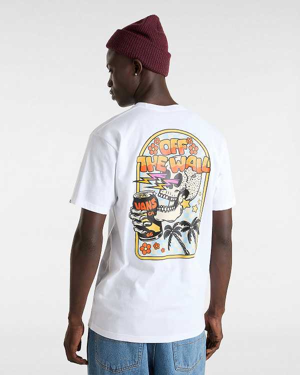 Men Vans Bouya T Shirts White Malaysia | VN2479860