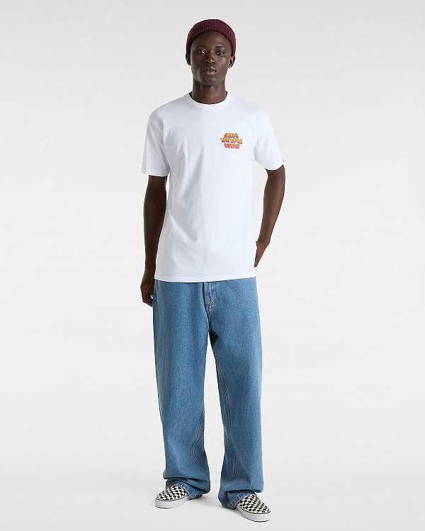 Men Vans Bouya T Shirts White Malaysia | VN2479860