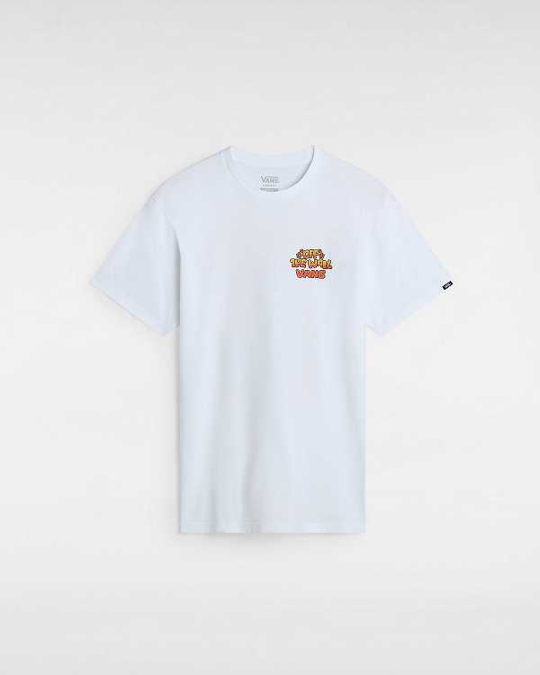Men Vans Bouya T Shirts White Malaysia | VN2479860