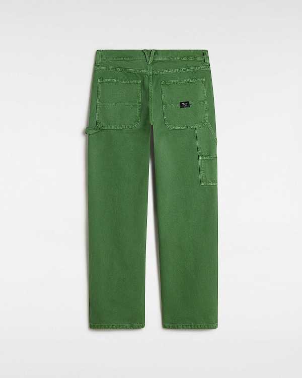 Men Vans Carpenter Pants Green Malaysia | VN8045631