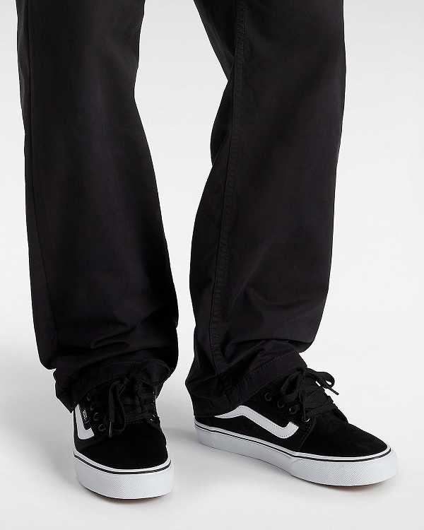 Men Vans Chukka Low Sidestripe Skate Shoes Black Malaysia | VN5731468
