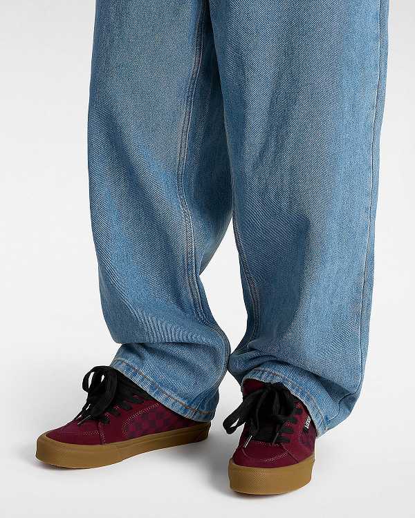 Men Vans Chukka Push Sneakers Burgundy Malaysia | VN2360589