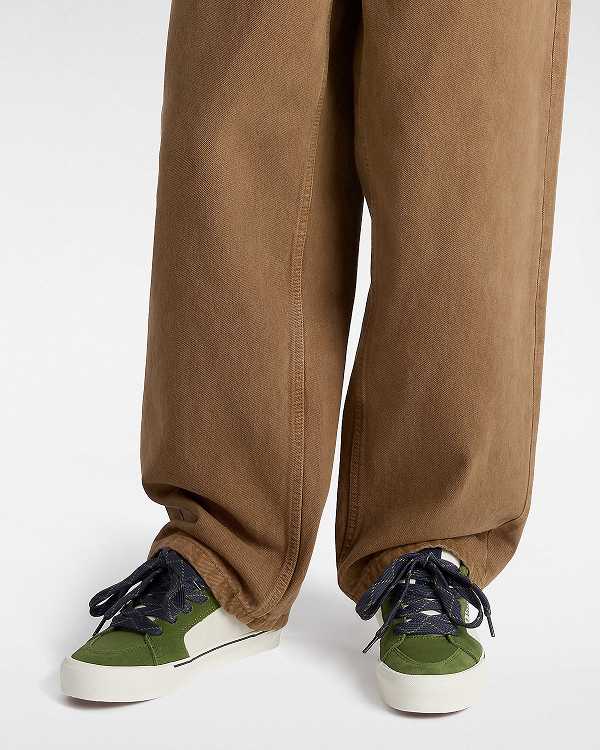 Men Vans Chukka Push Sneakers Green Malaysia | VN8563074