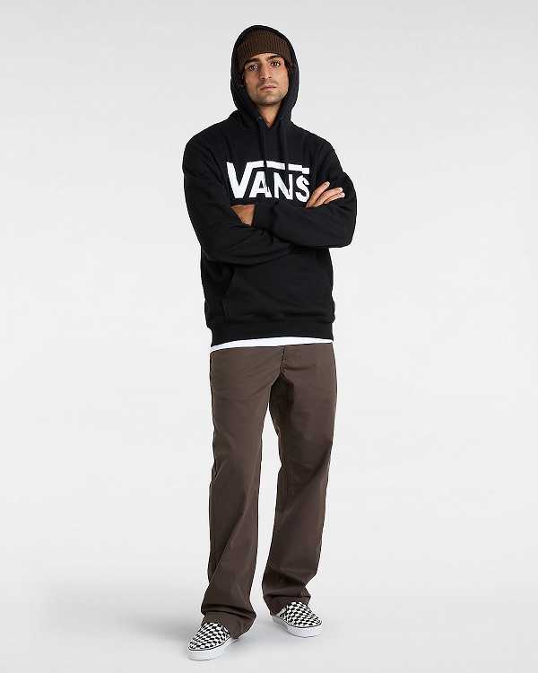 Men Vans Classic Pullover Black Malaysia | VN4562908