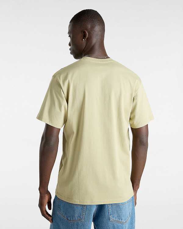 Men Vans Classic T Shirts Green Malaysia | VN9712486