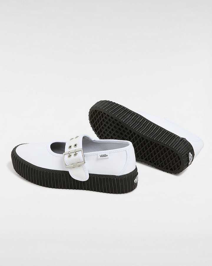 Men Vans Creeper Mary Janes White Malaysia | VN4698327