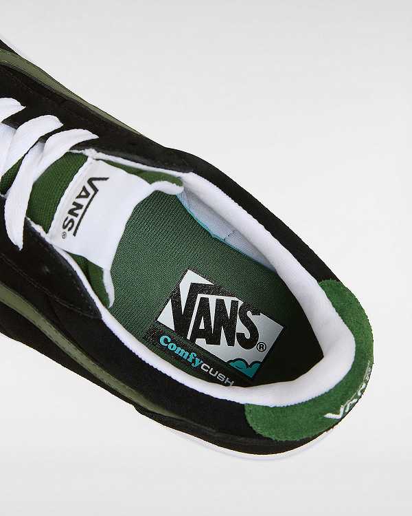 Men Vans Cruze Too ComfyCush Sneakers Black / Green Malaysia | VN0386527